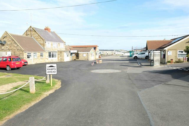 The England Coast Path at Whitby Holiday Park