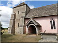 SO6631 : St Mary's Kempley porch 15th century by Phil Brandon Hunter