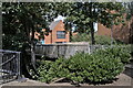 SP7387 : Footbridge over the Welland by Bob Harvey