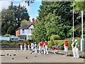 ST3087 : Bowls match, Belle Vue Park (2) by Robin Drayton