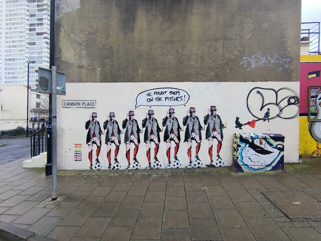 Street Art, Cannon Place, Brighton