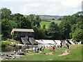 SD9963 : Grassington - Weir by Colin Smith