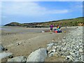 SM7327 : Northern end of Whitesands Bay by Eirian Evans