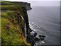 NG5065 : Mealt Falls and Kilt Rock by David Dixon