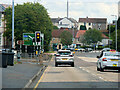 NS2575 : A78, Traffic Lights near Rankin Park by David Dixon