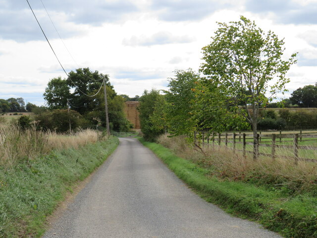 Throcking Lane near Buntingford