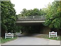 TL3628 : Bridge over Aspenden Road, near Buntingford by Malc McDonald