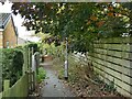 SE3633 : Footpath off Selby Road by Stephen Craven