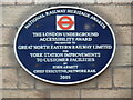 SE5951 : Plaque at York Railway Station (4) by David Hillas