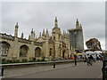 TL4458 : King's Parade and King's College, Cambridge by M J Richardson