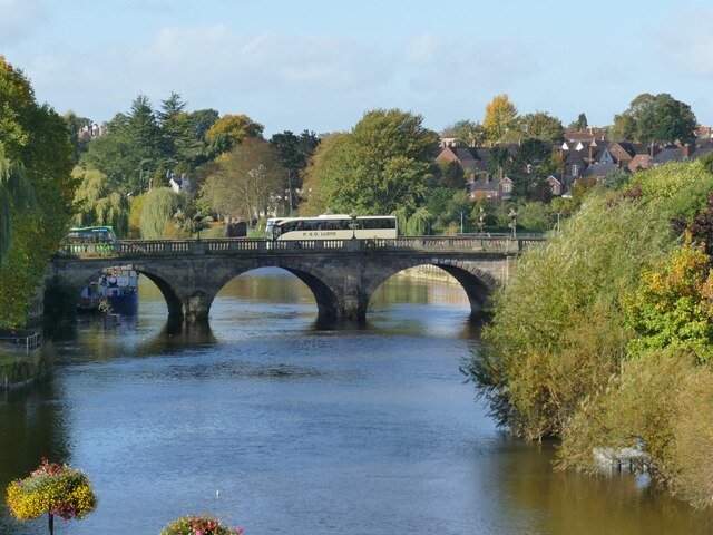 The Welsh Bridge, Shrewsbury