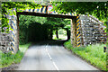 NH5259 : Rail Bridge crossing the A834 at Fodderty by David Dixon