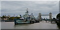 TQ3380 : HMS Belfast by Peter Trimming