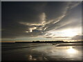 NT6579 : Coastal East Lothian : Spitfire Over Belhaven Sands by Richard West