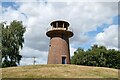 SK3724 : The Old Windmill at Staunton Harold Reservoir by Jeff Buck