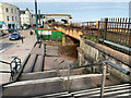 SX9676 : Works on Dawlish seafront by Robin Stott