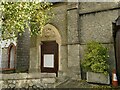 SX5895 : Fairplace United Church, Okehampton - datestone by Stephen Craven