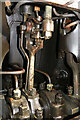 ST3332 : Westonzoyland Pumping station - enclosed steam engine by Chris Allen