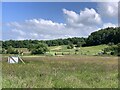 SK1426 : Cross-country course at Eland Lodge Horse Trials by Jonathan Hutchins