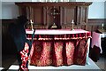 SO8121 : Altar and reredos, Maisemore church by Philip Halling