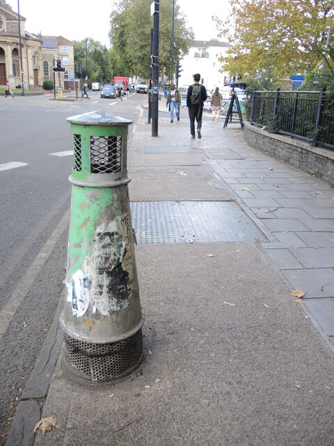 Substation vent on the A38