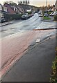 ST3090 : Burst water main on a Malpas corner, Newport by Jaggery