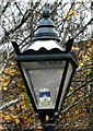 NS6574 : Lamp on Luggie Bridge by Richard Sutcliffe