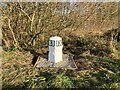 NY4842 : Old Milestone, A6, Blackrack Bridge by Terry Moore