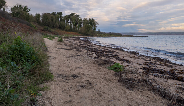 The North Down Coastal Path at Swineley Bay