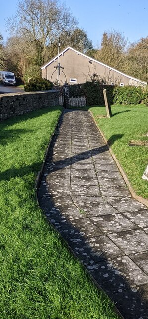 Churchyard exit path, Rockhampton