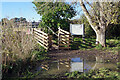 TQ4395 : Footbridge over the River Roding by Stephen McKay