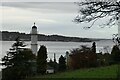 NO4429 : West Lighthouse on Firth of Tay by Becky Williamson