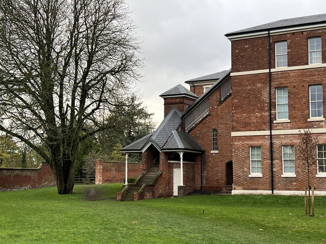 External stairs at St George's Mansions