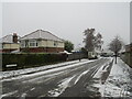 SZ0994 : Winter weather in Charminster, Bournemouth by Malc McDonald