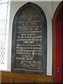 NZ1613 : St Hilda's chapel, history board by Diocese of Leeds