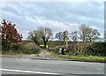 SJ7850 : Public footpath along farm track by Jonathan Hutchins