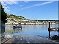 SX8851 : Early morning sunshine at the lower ferry slipway, Kingswear by Marika Reinholds