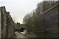 SD9323 : Approaching Dobroyd Bridge along the Rochdale Canal by Chris Heaton