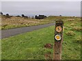 SO5986 : Marker post along the Shropshire Way by Mat Fascione