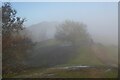 SO7640 : Mist on the Malvern Hills by Philip Halling