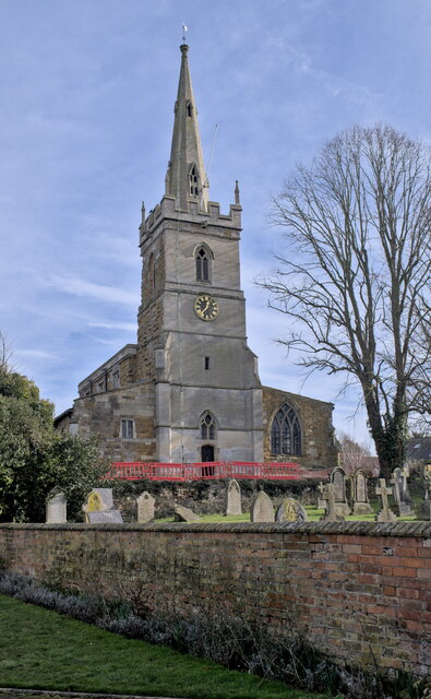 Church of St Thomas of Canterbury: tower with spire