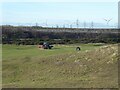 NZ3089 : Newbiggin Golf Club course by Oliver Dixon