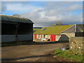 NT5240 : Farm buildings at Over Langshaw by M J Richardson