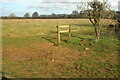 SP3131 : Very small fence by the D'Arcy Dalton Way by Derek Harper