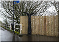 D4003 : National Cycle Network Milepost, Larne by Rossographer