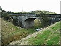 NS4556 : Old railway bridge by Richard Sutcliffe