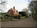 TQ1861 : Cottage and Thames Down Link near Epsom by Malc McDonald