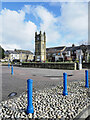 NU2604 : War memorial, Amble by Trevor Littlewood