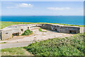 SZ6385 : Gun emplacement, Culver Down by Ian Capper