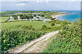 SZ6385 : Path on Culver Down by Ian Capper